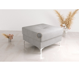 PUFA Z POJEMNIKIEM 55x55 CM - Odcienie szarości