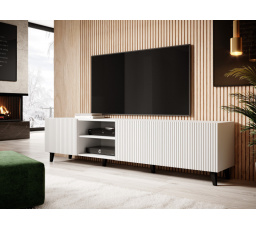 TV komód PAFOS RTV 200 4D, Fehér