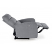 Elektromosan állítható és masszázs fotel CARINIO, Szürke