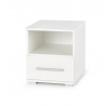 Éjjeliszekrény LIMA SN1, fehér