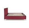 MODULO W4 160 ágy - Fejvég, Bordó Monolith 59