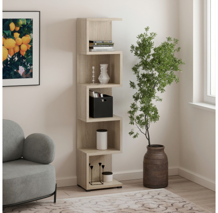 MORTEN polc Sonoma+Sonoma