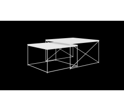 Konferenciasztal 2 az 1-ben Licco Fehér+Fehér