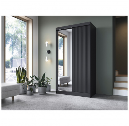 Prescco II with a mirror Czarny 220x60