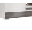 BLANCO 09-01 sosna śnieżna/MDF new grey - szafka RTV