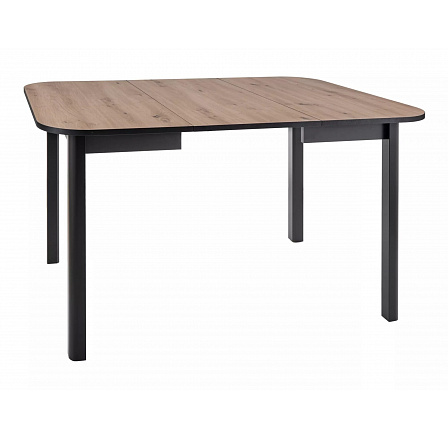 DANTE II étkezőasztal 90/(130), Artisan Tölgy/Fekete