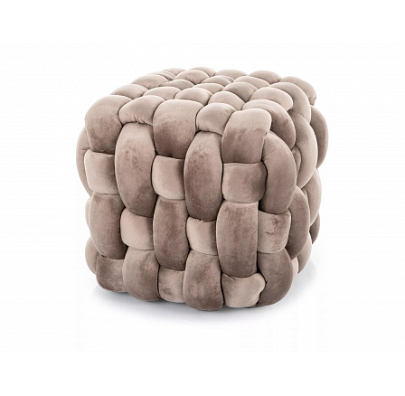 FARIS puff, Sötét bézs VELVET