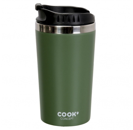 Zöld turista bögre 350 ml