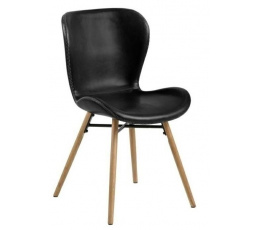 Batilda Retro szék fekete/természetes