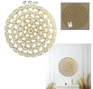 Fali dekoráció Mandala 70 cm arany