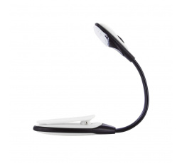 Fehér olvasólámpa csipesszel