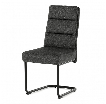 Jídelní židle, šedá, látka, DCL-P3107 GREY2
