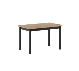 Asztal arany tölgy craft/fekete 68x120 ST23-FX