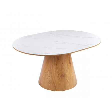 ELŐVÉTEL -15% augusztus 20-ig! Kihúzható asztal (fehér márvány / tölgy) 120(160)x120 ST35-FX (W) ELŐVÉTEL -15% augusztus 20-ig! Kihúzható asztal (fehér márvány / tölgy) 120(160)x120 ST35-FX (W)