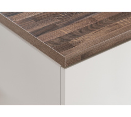 120 cm-es munkalap - 38 mm, sötét Porterhouse