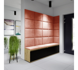 EMI 3 előszobafal, Trinity 17/Artisan+fekete