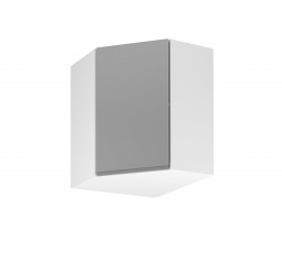 ASPEN G60N konyhai felsőszekrény, fényes fehér/szürke