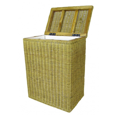 Ratanová prádelní truhla medová FL