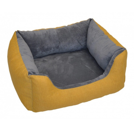 Pelíšek AXIN Deluxe žlutý - 58x48 cm