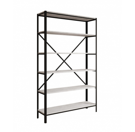 Fekete+Beton Polc Ralph