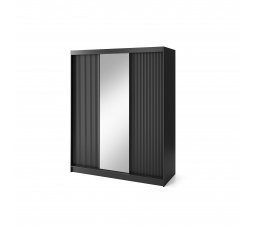 Prescco III with a mirror Czarny 220x60