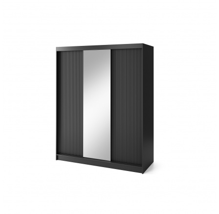 Prescco III with a mirror Czarny 220x60