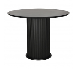 Elia 100 cm-es kerek fekete asztal
