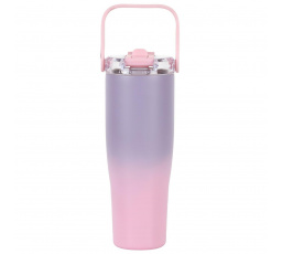 New York termoszbögre 900ml lila-rózsaszín