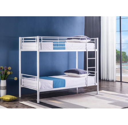 Fehér emeletes ágy BND006