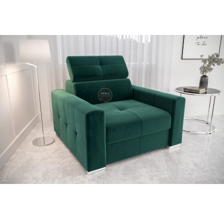 FOTEL MARGO 110 CM - Odcienie zieleni