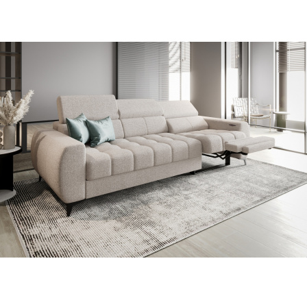 SOFA PORTO III RELAX 263 CM - Odcienie beżu , Strona prawa SOFA PORTO III RELAX 263 CM - Odcienie beżu , Strona prawa