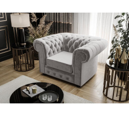 FOTEL MANCHESTER - Odcienie szarości