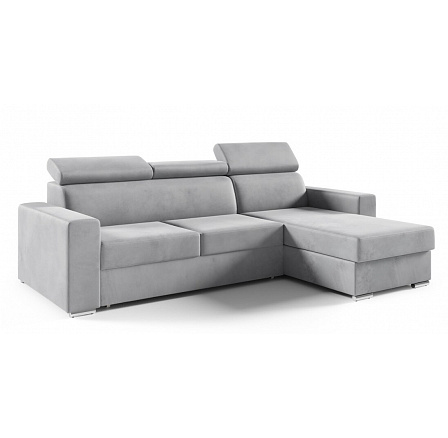 ADELKA sarok ülőgarnitúra Jobbos, Monolith 84