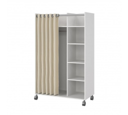 Šatní skříň HARMONY 93119-49, Bílá/Béžová