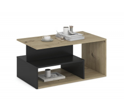 IVA konferencia asztal, Artisan Tölgy/Fekete