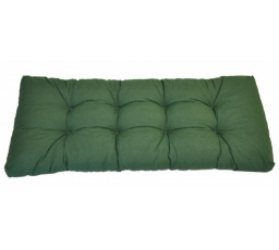 Opěradlový polstr na paletu 120x50 tmavě zelený melír