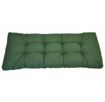 Opěradlový polstr na paletu 120x50 tmavě zelený melír