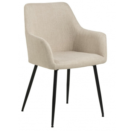 Lizzy karosszék karfákkal, bézs