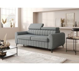 SOFA ZOYA 180 CM ZE STELAŻEM WŁOSKIM - Odcienie błękitnego