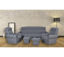 Sedací souprava Simona 3+1+1+2T Malmo 95 šedá