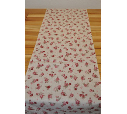 Ubrus běhoun 40x140 motiv řůže 
