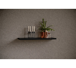 ANDREA Fali polc 100x26 Fekete Matt