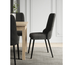 Kárpitozott szék RODOS 83 Fekete
