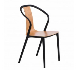 Bella szék fekete/természetes