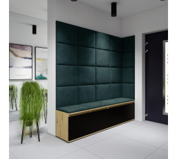 EMI 3 előszobafal, Trinity 28/Artisan+fekete