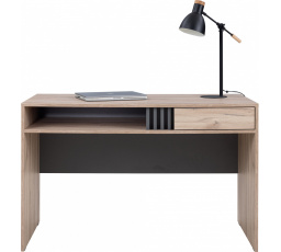 ALLMO AL-9 íróasztal, Világos Estana Tölgy/Antracit