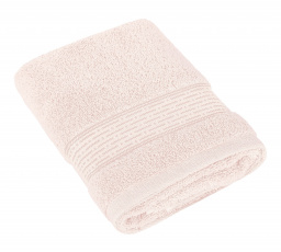 Froté ručník 50x100cm proužek 450g sv. lososová