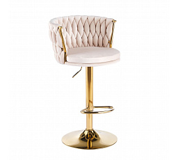 H4-FX bárszék, bézs / arany - készleten 1 darab