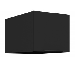 Horní skřínka SIENA - 40 NAGU-36 1F, Černá mat/Černá mat