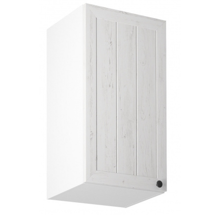 Konyhai felső szekrény PROWANSJA G40 - Bal, Fehér/Andersen fenyő
